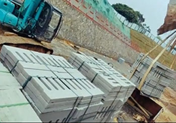 預(yù)制混凝土U型排水溝蓋板